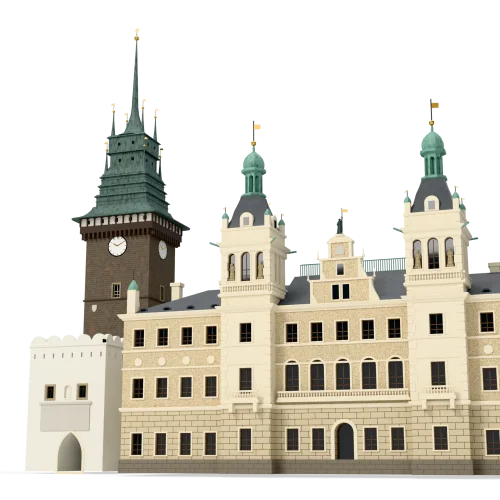 NOBE Pardubice – Zelená brána a radnice